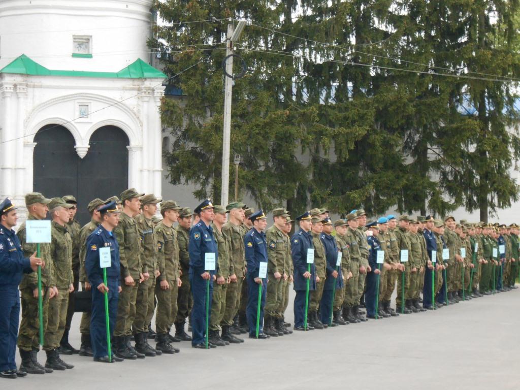 В Солотче состоялась церемония открытия турнира по военно-спортивному многоборью