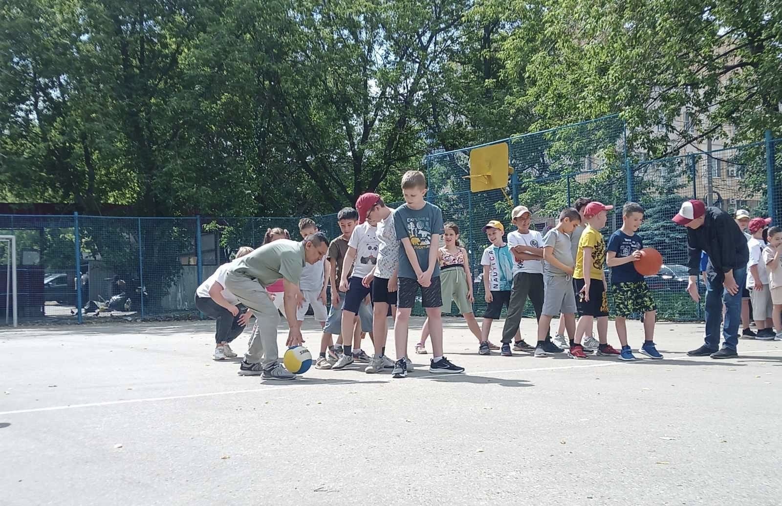 В День защиты детей в Рязани прошли весёлые старты
