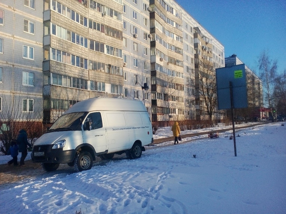 Исследования качества атмосферного воздуха передвижной эколого-аналитической лабораторией МКУ «Управление по делам ГОЧС г. Рязани» в феврале 2018 г. 01.03.2018