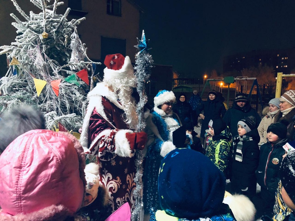 В ТОСах Октябрьского района стартовали праздники, посвященные встрече Нового года