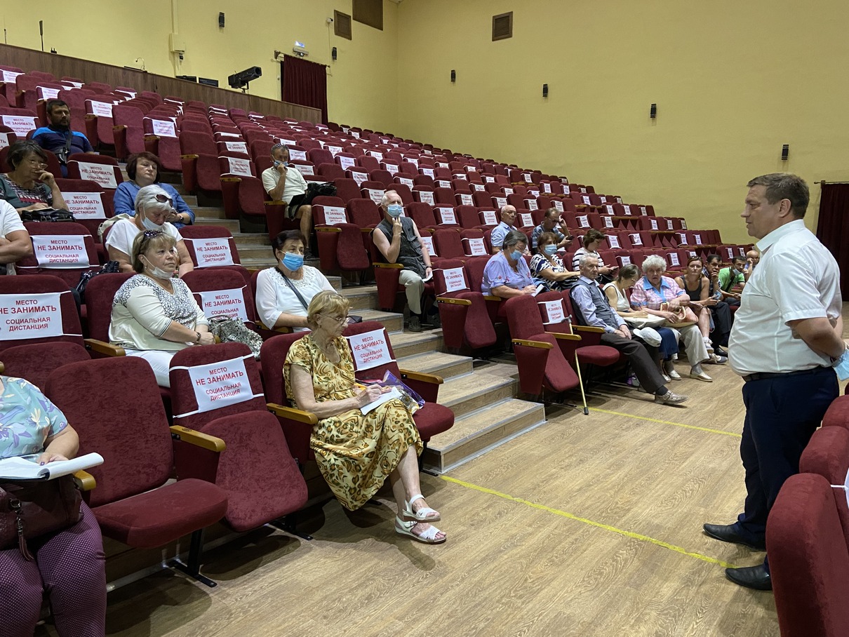 В Железнодорожном районе прошло совещание с представителями садоводческих товариществ