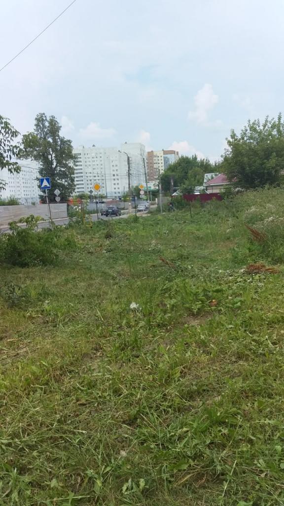 В Железнодорожном районе продолжается окос территорий