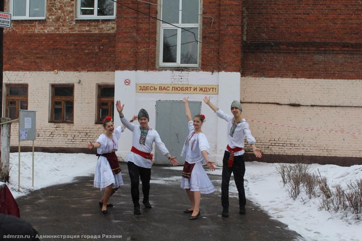 Праздник "Масленица" отметили и в поселке Мервино 28.02.2017