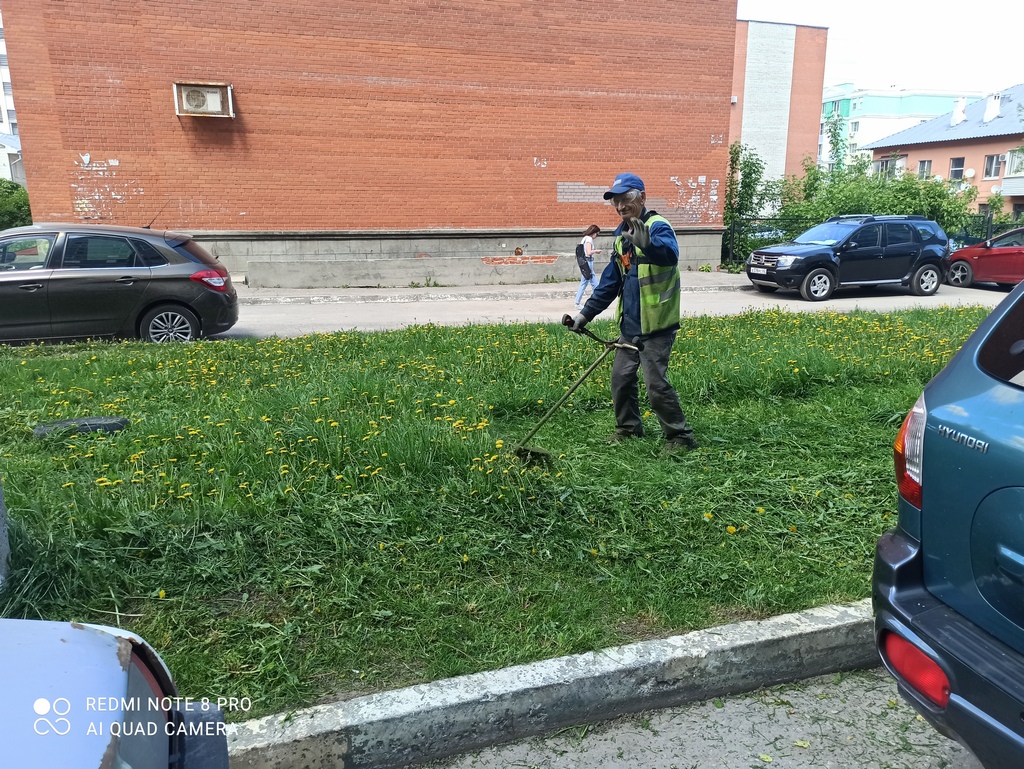 Благоустройство прилегающих к многоквартирным домам территорий 25.05.2021