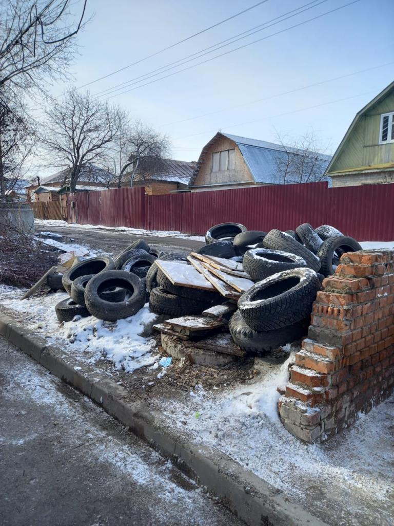 Вывоз автомобильных покрышек