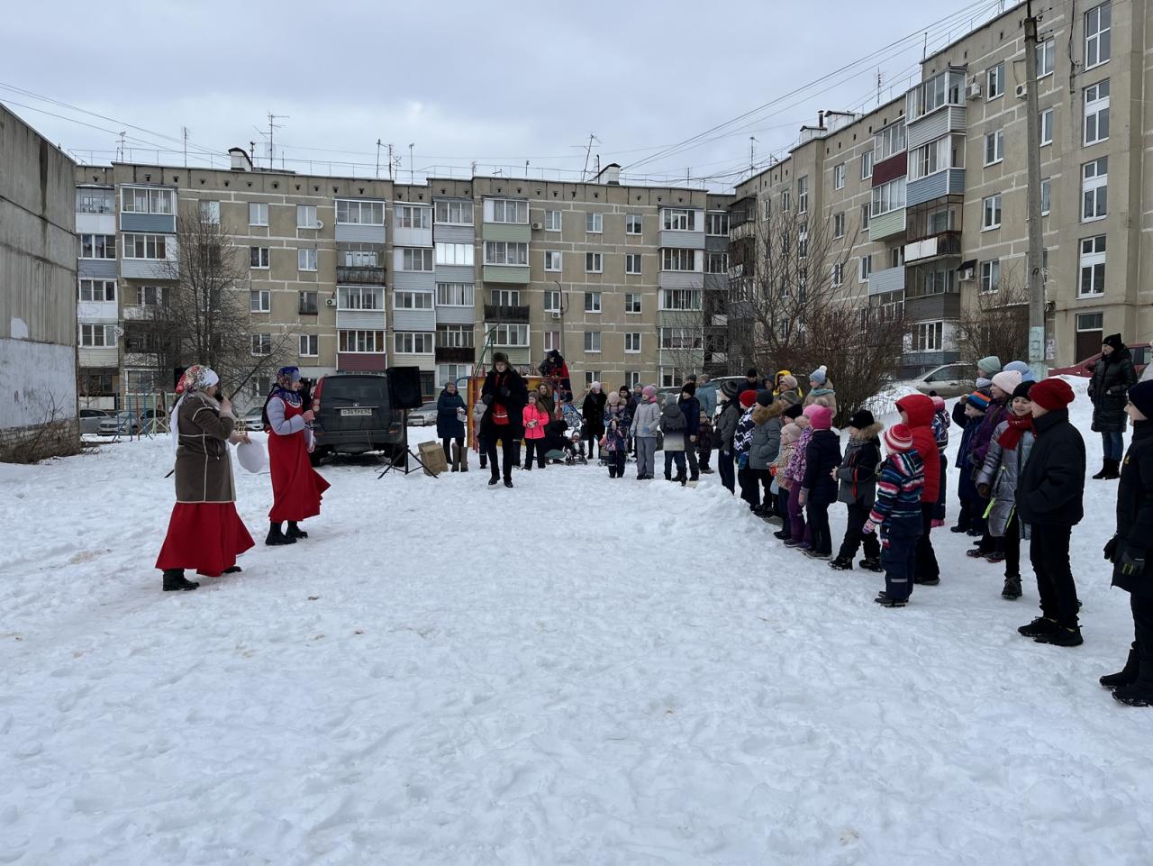 В поселке Южный состоялась Масленица