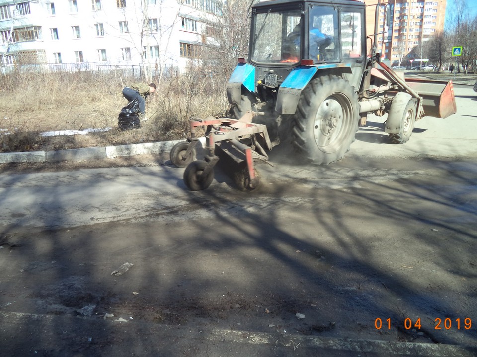 Весенний месячник в Московском районе 02.04.2019