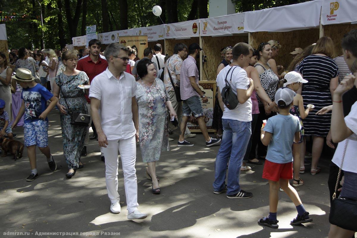 В Рязани состоялся первый гастрономический фестиваль «Вкусная Рязань»