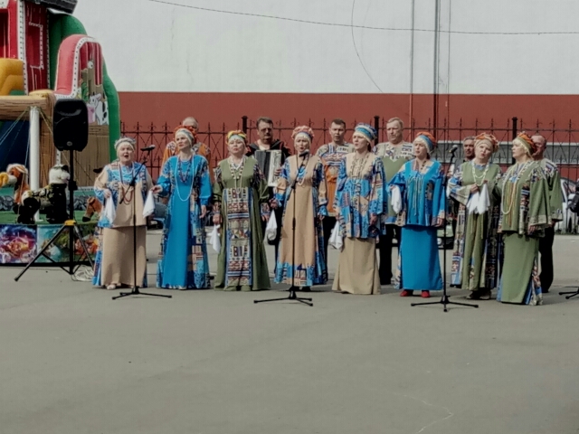 В Железнодорожном районе прошла фронтовая поляна, посвященная Дню Победы