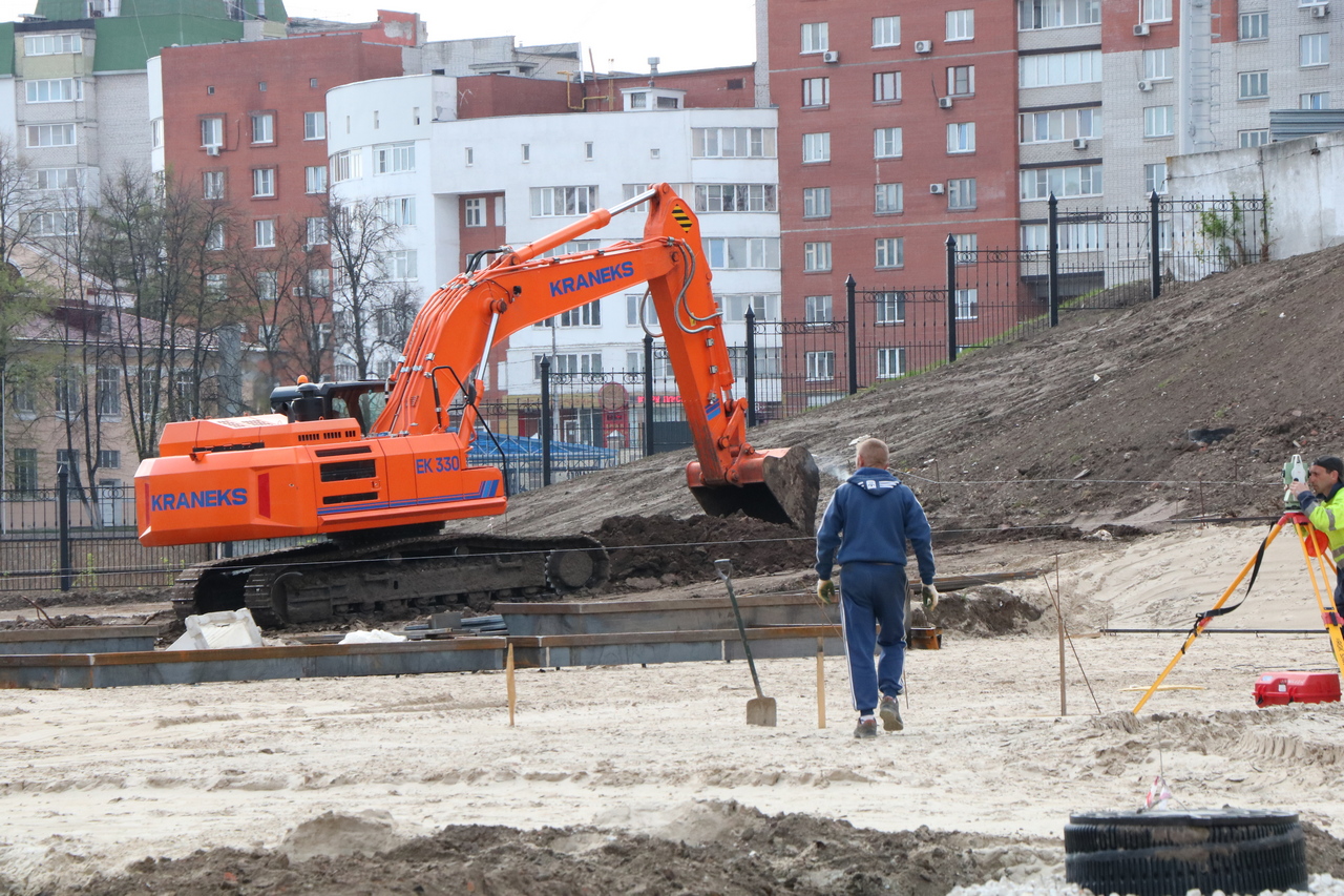 На Лыбедском бульваре продолжается благоустройство