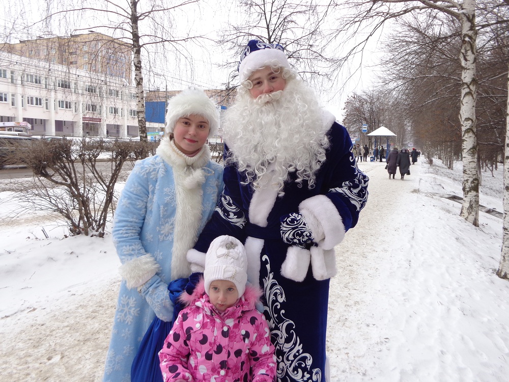 Новогодние мероприятия в сквере имени Скобелева