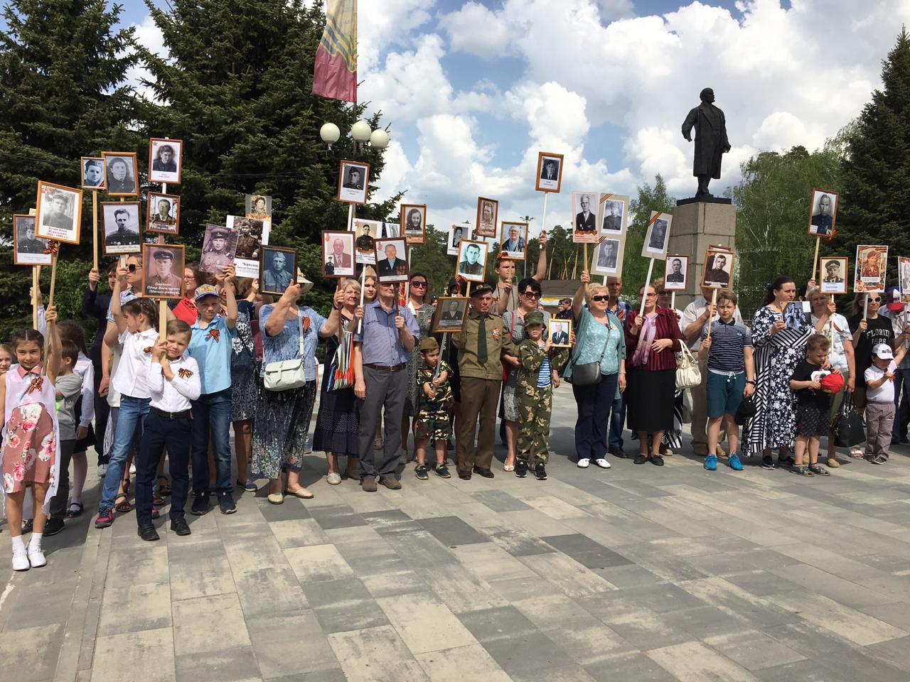 В Солотче отпраздновали 74-ю годовщину Победы в Великой Отечественной войне