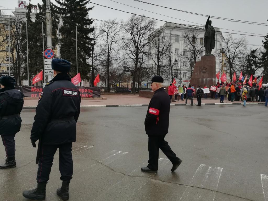 Народные дружинники обеспечивали общественный порядок при проведении публичных мероприятий