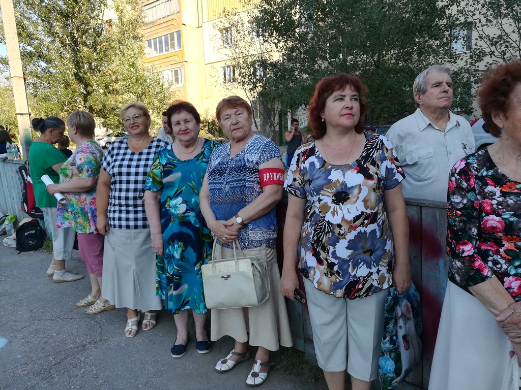 Народные дружинники обеспечивают охрану правопорядка на праздниках двора, проводимых в Советском районе