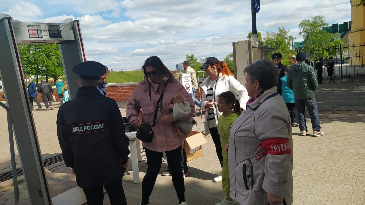 Народные дружинники приняли участие в охране городских мероприятий 11.05.2023