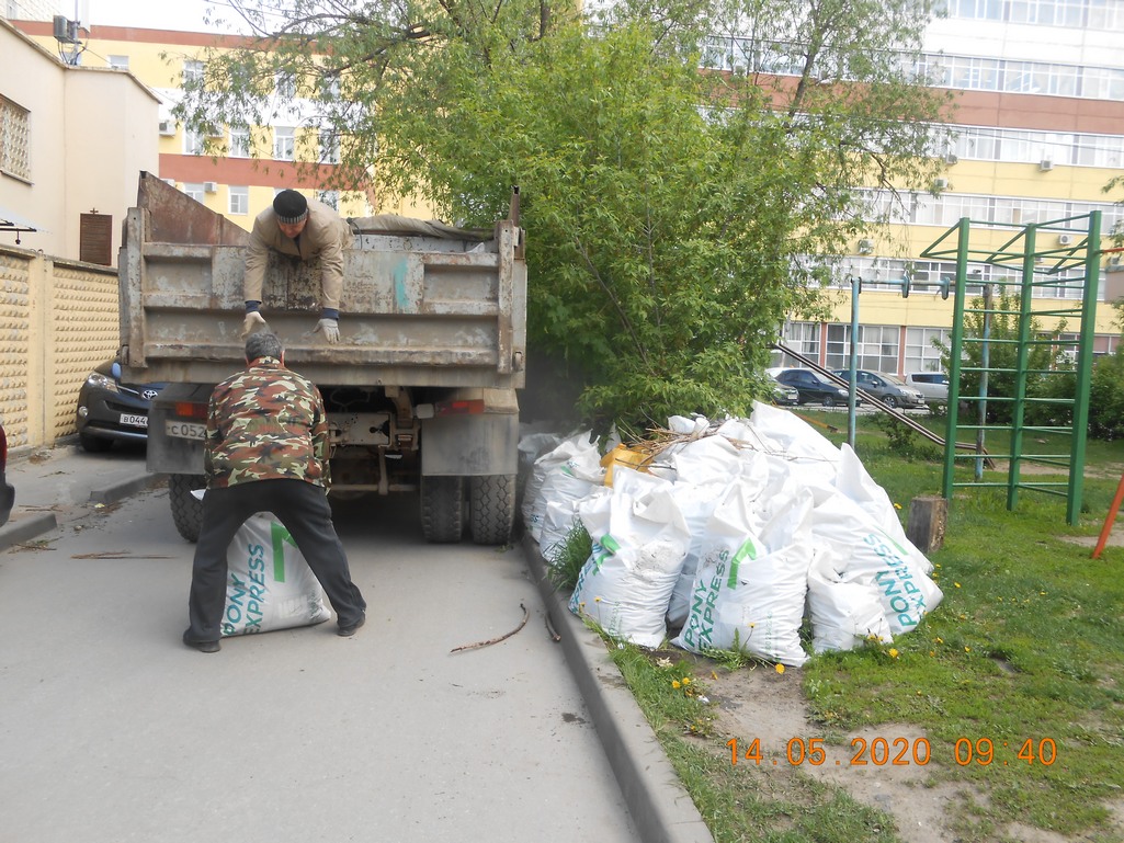 Вывезен мусор с ул. Семинарской