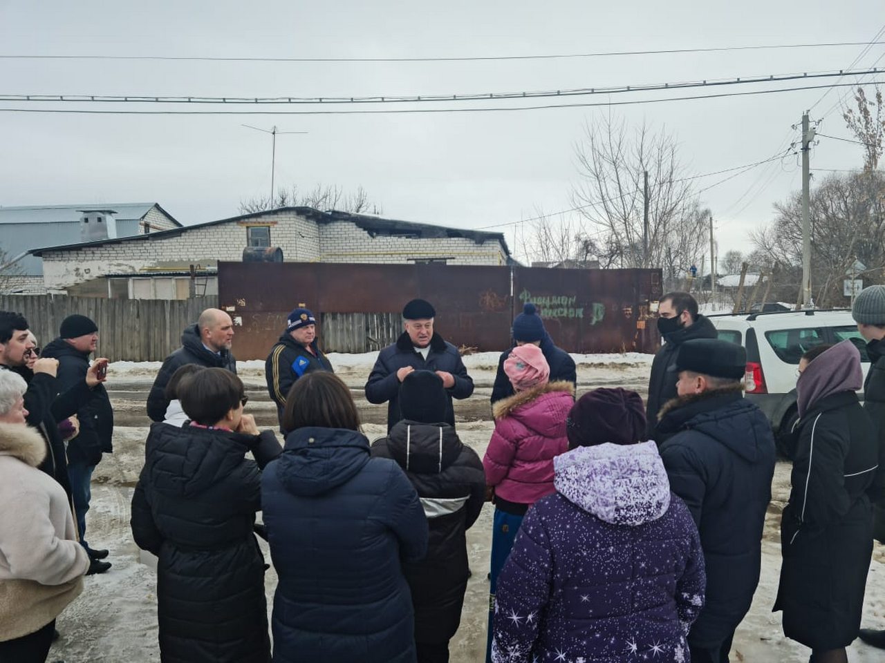 Встреча с жителями пос. Канищево 04.03.2021