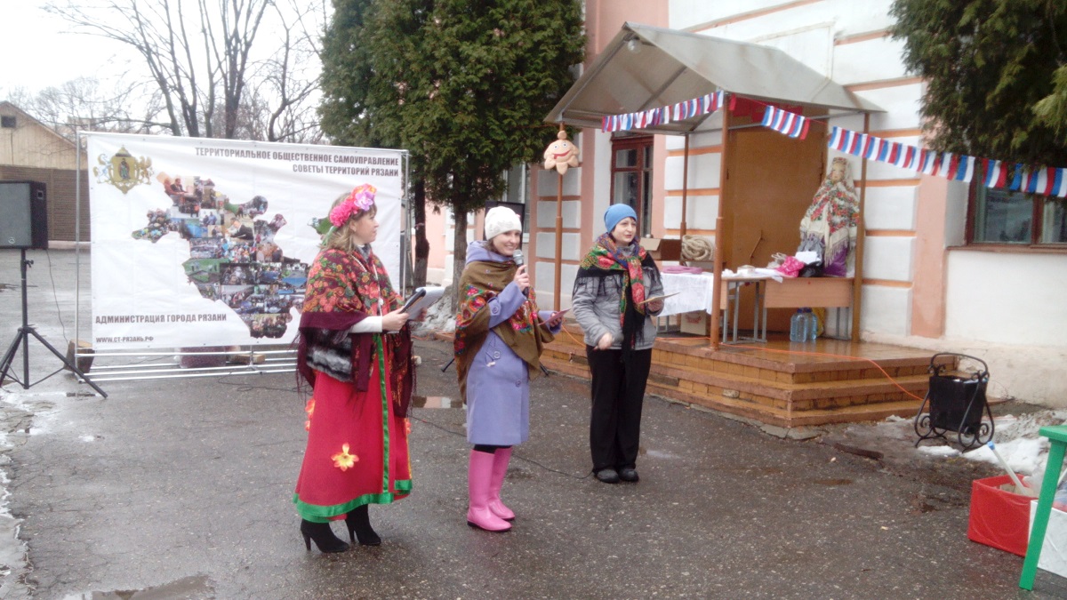 В поселке Мервино состоялся праздник «ТОС на Масленицу ждет» 09.03.2016