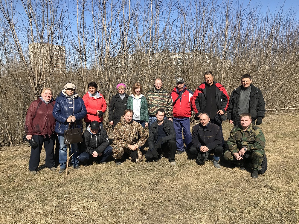 В Октябрьском районе состоялся первый из трех общегородских субботников