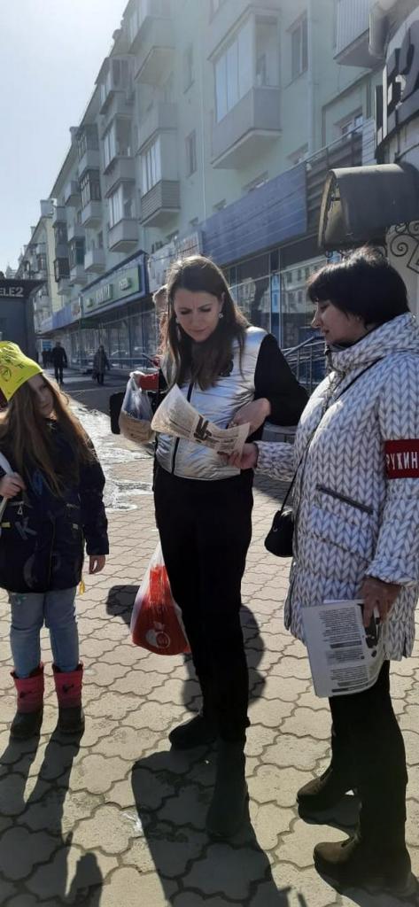 Народные дружинники проводят мероприятия по разъяснению населению правил пожарной безопасности