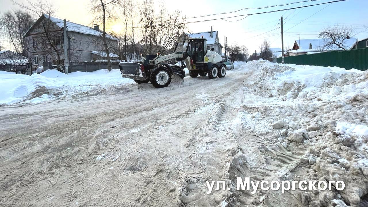 В Рязани вновь прошли контрольные мероприятия по уборке снега коммунальными службами и хозяйствующими субъектами