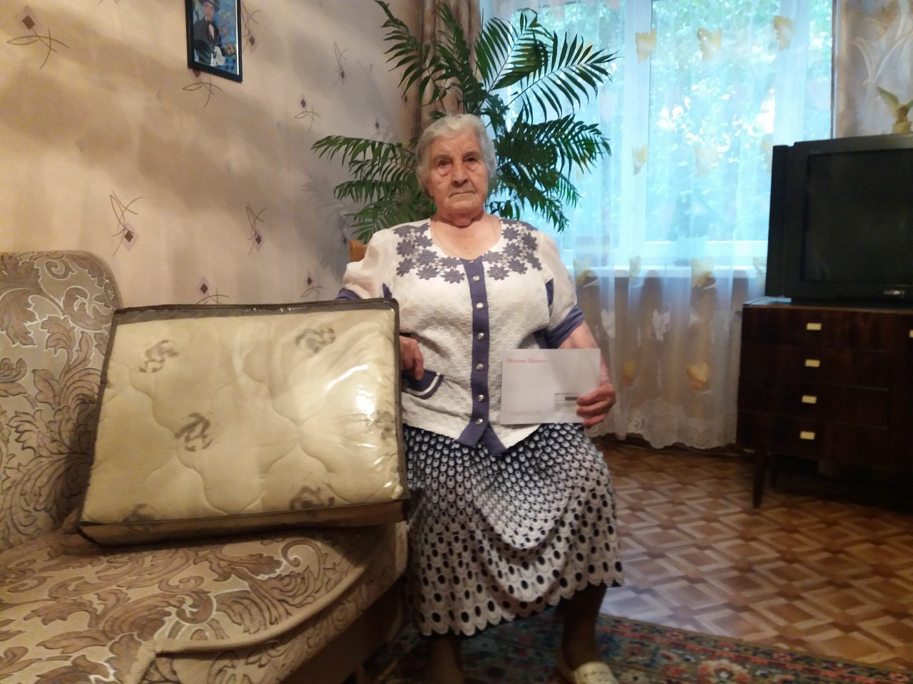 Поздравлена с 90-летием Любаева Зинаида Ивановна