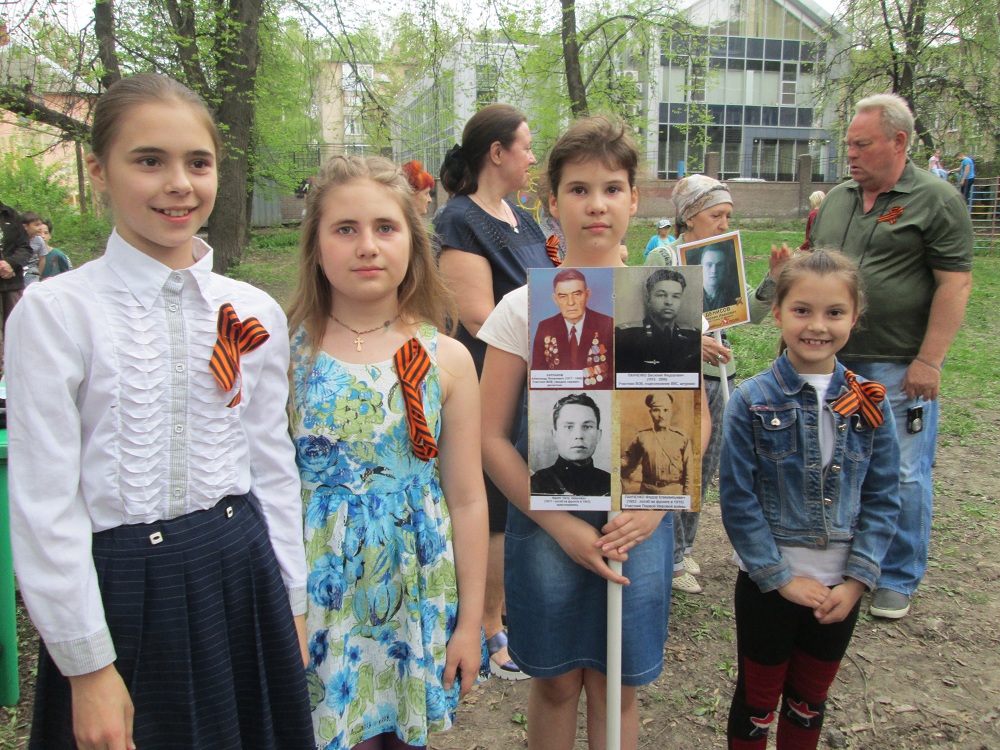 В Октябрьском районе состоялось торжественное мероприятие, посвященное Дню Победы