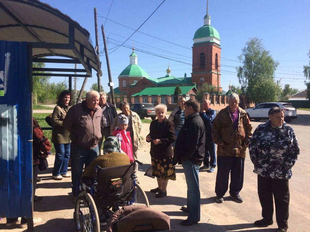 Проведено собрание в поселке Мервино 11.05.2018