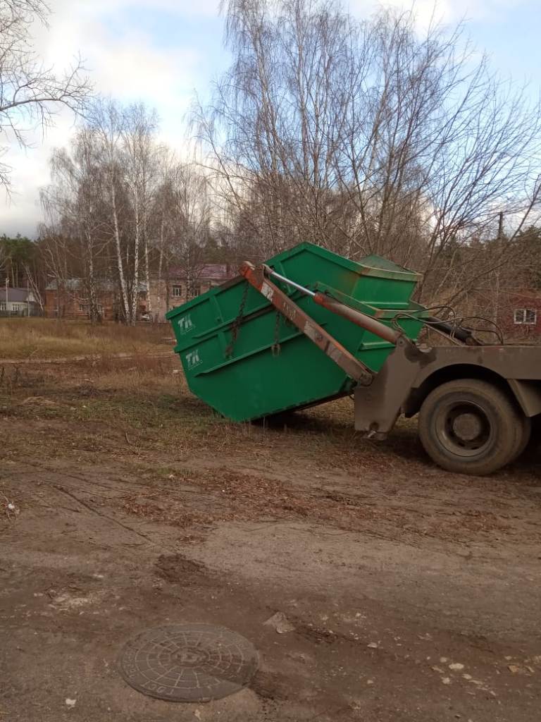 В Солотче установили бункеры для сбора ТКО