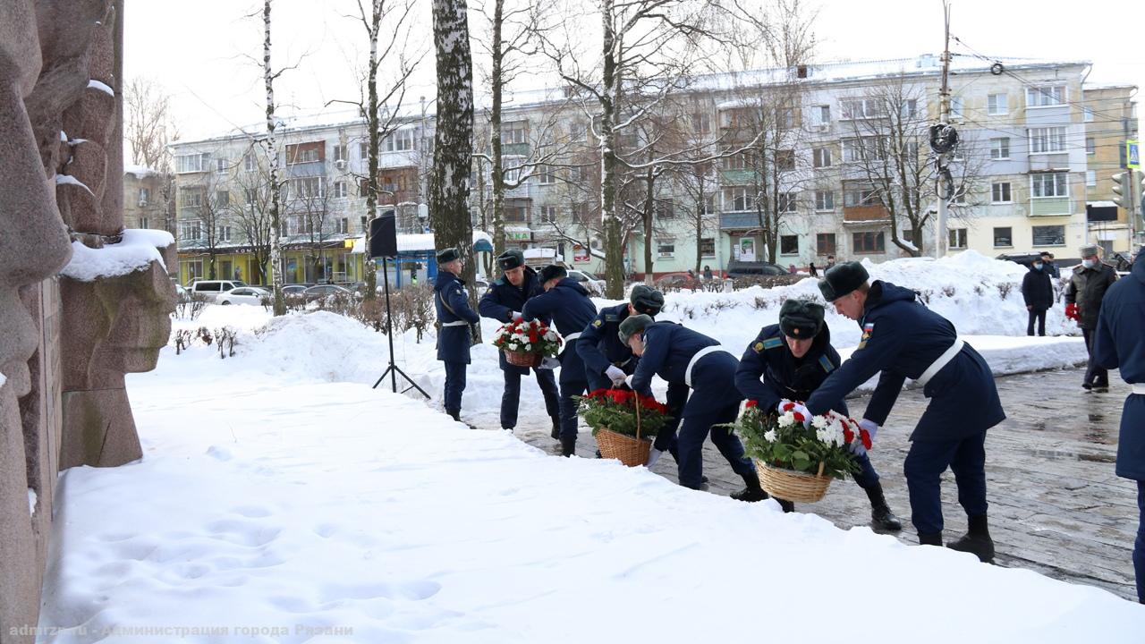 В Рязани почтили память подвига Федора Полетаева