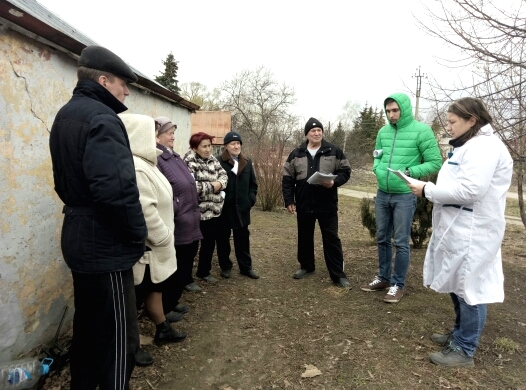 Представителями префектуры проведены встречи с жителями