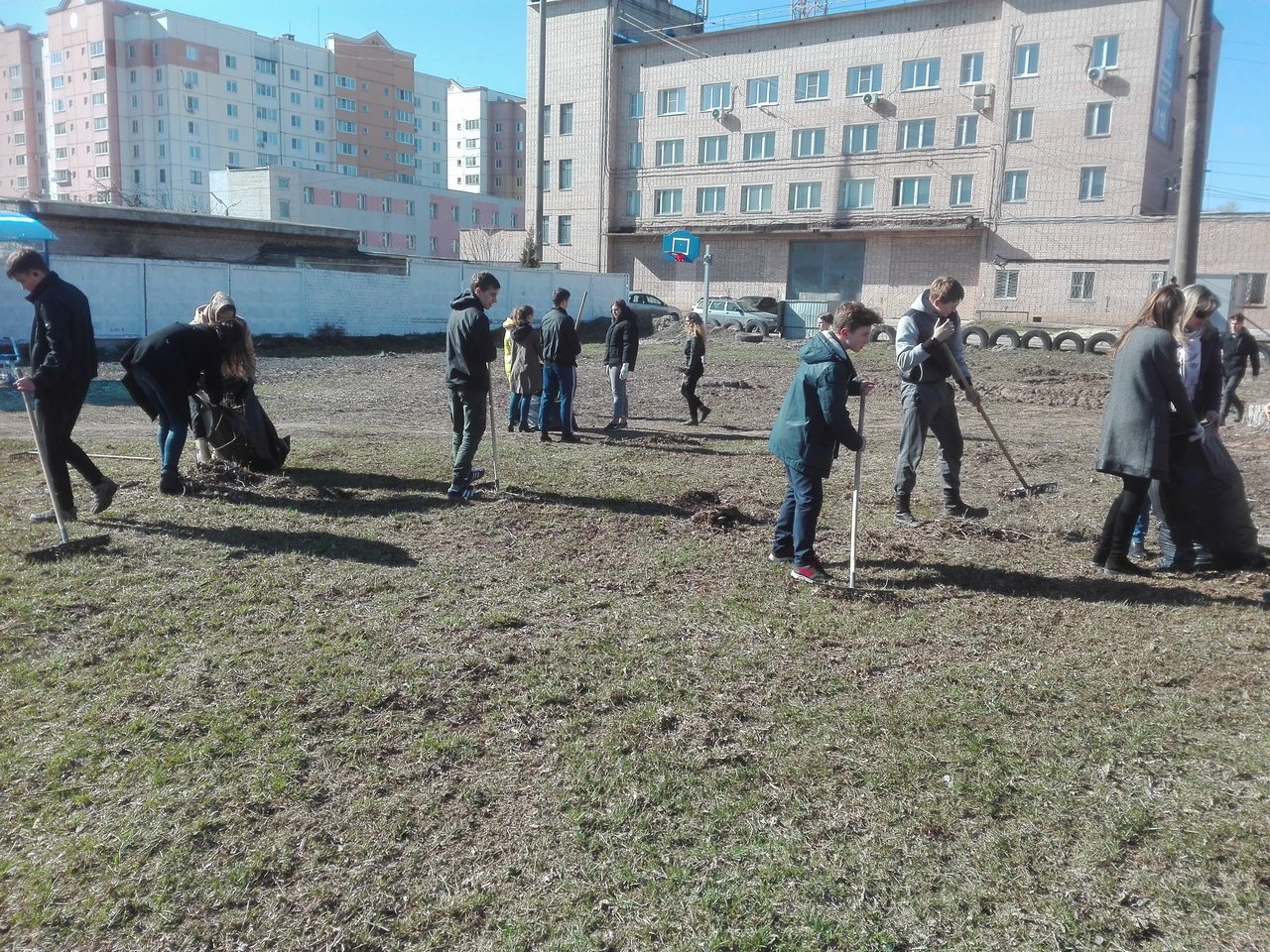 В Московском районе прошли массовые субботники 22.04.2019