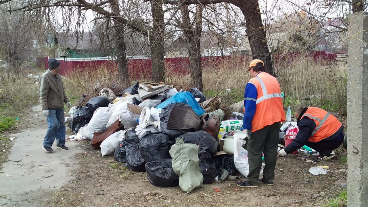 Вывоз несанкционированных свалок