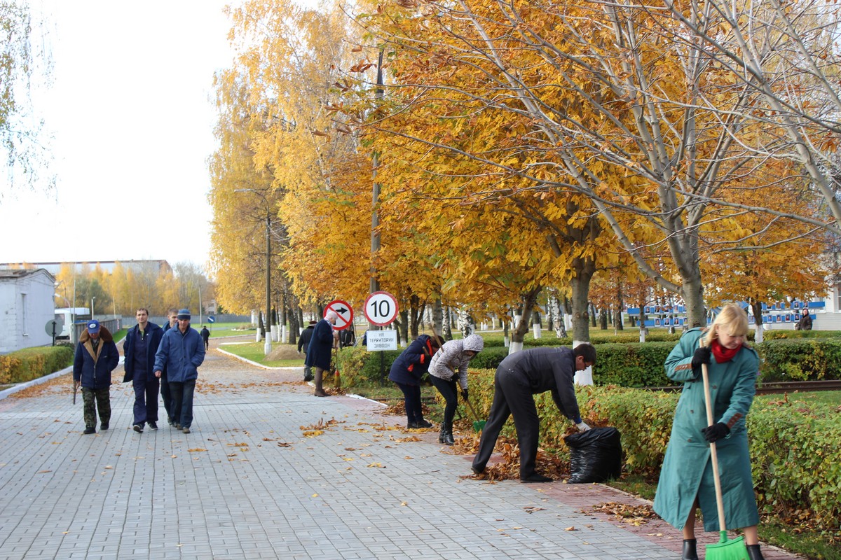 Продолжается осенний месячник 23.10.2017