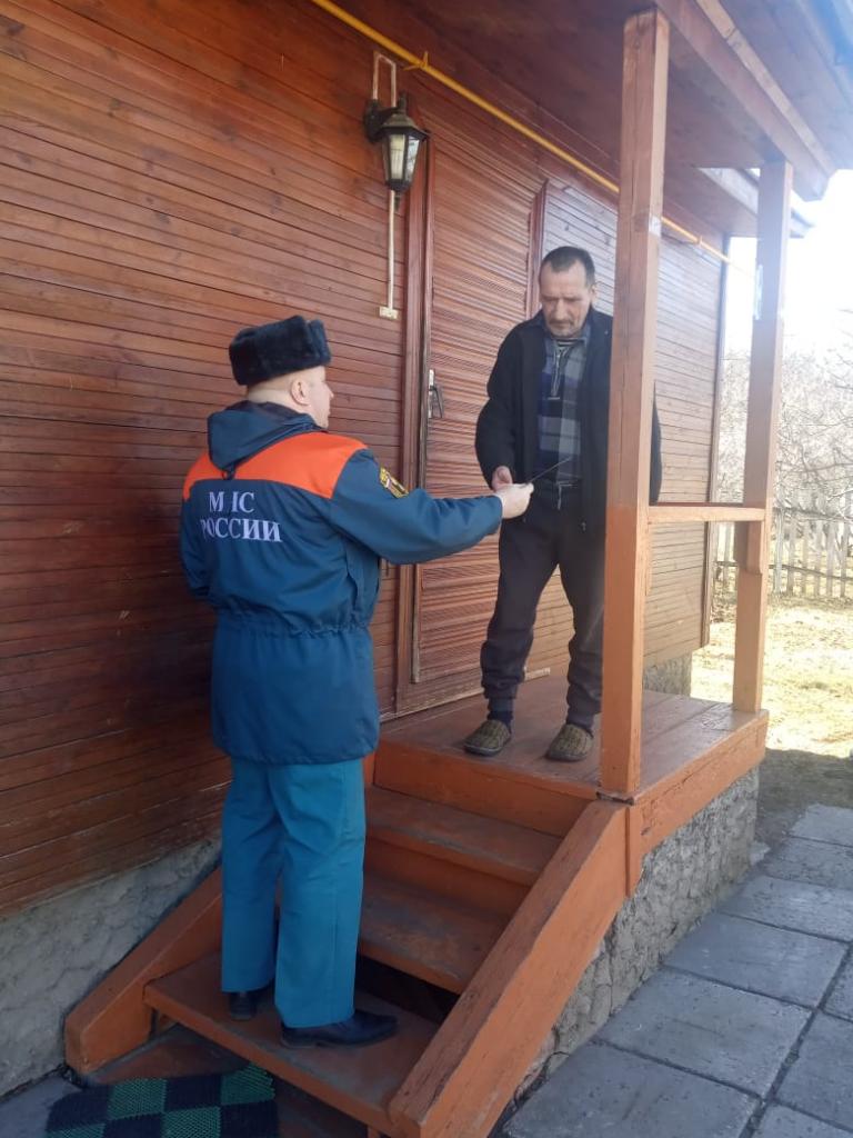 В Солотче прошел противопожарный рейд по жилому сектору