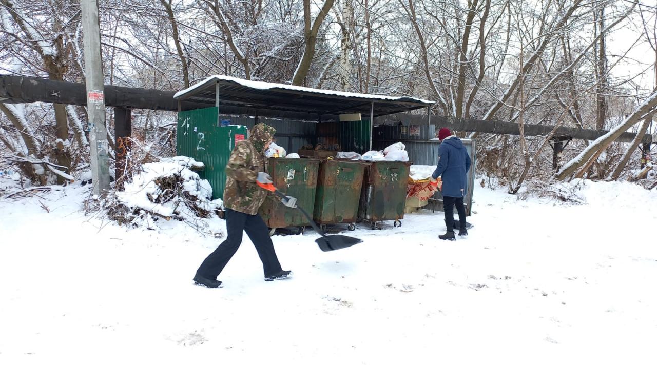 Контроль за содержанием контейнерных площадок 14.02.2023