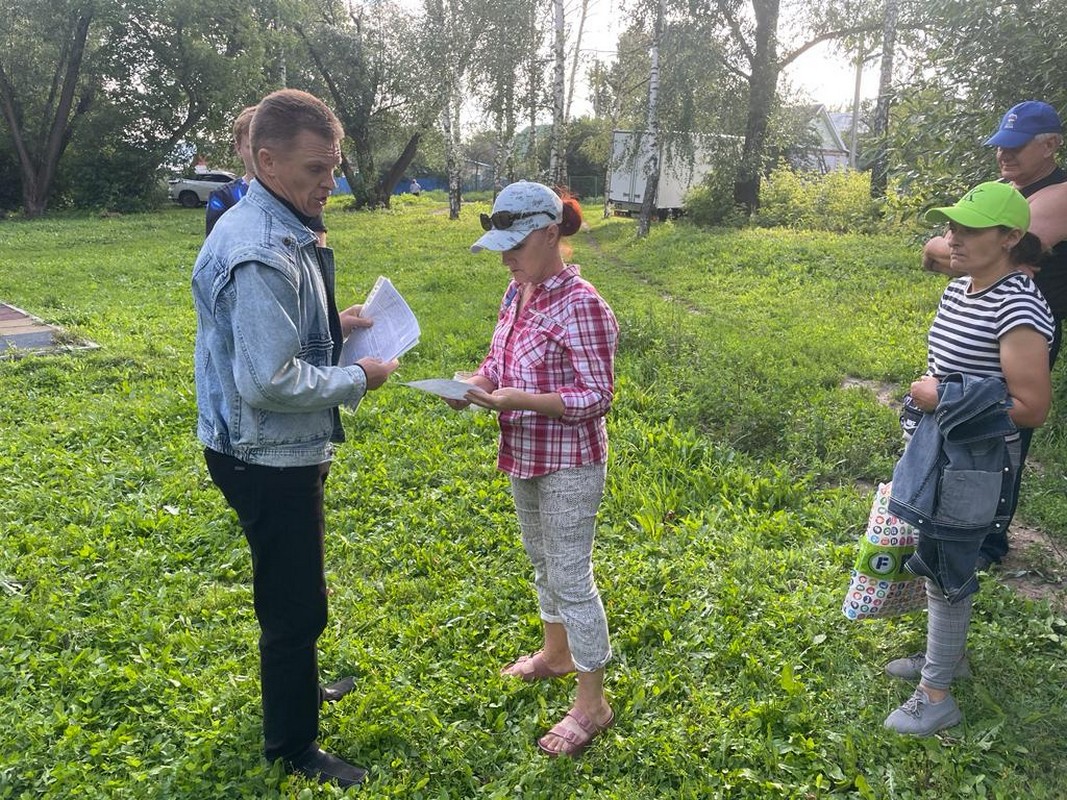 В поселке Дягилево проведена встреча с  представителем Рязанской городской ветеринарной станции 21.07.2023